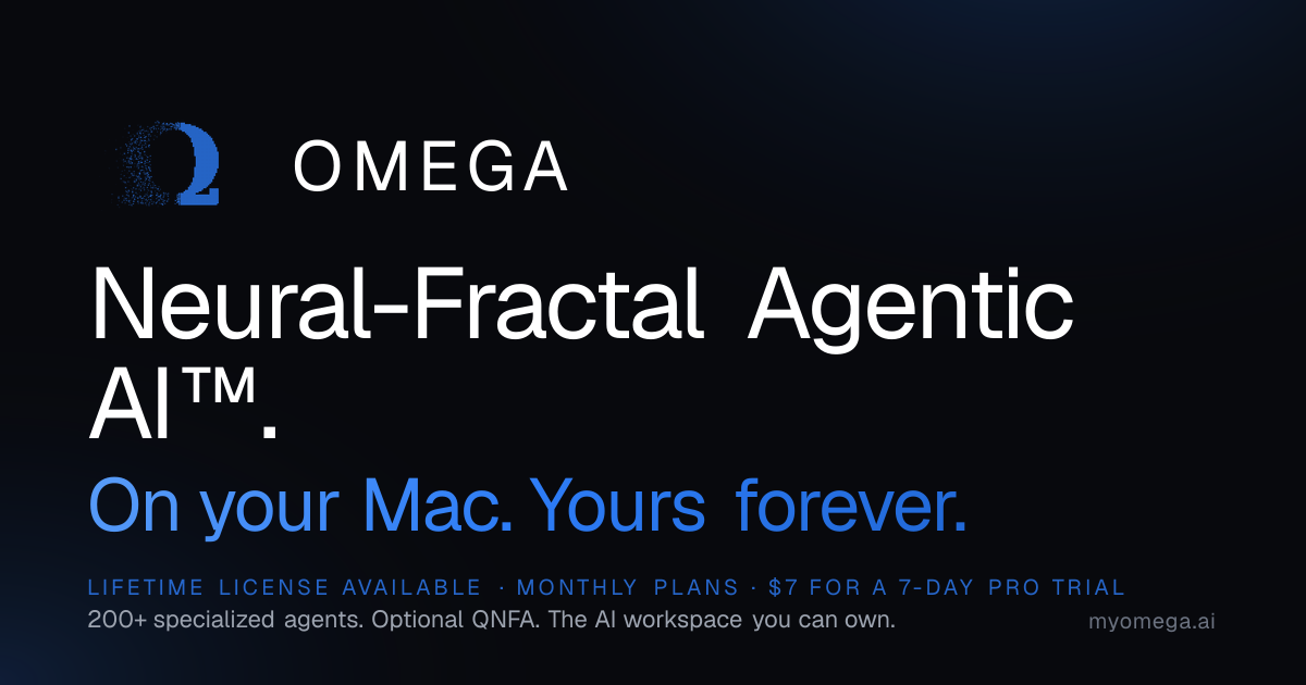 OMEGA — AI agents that run on your Mac